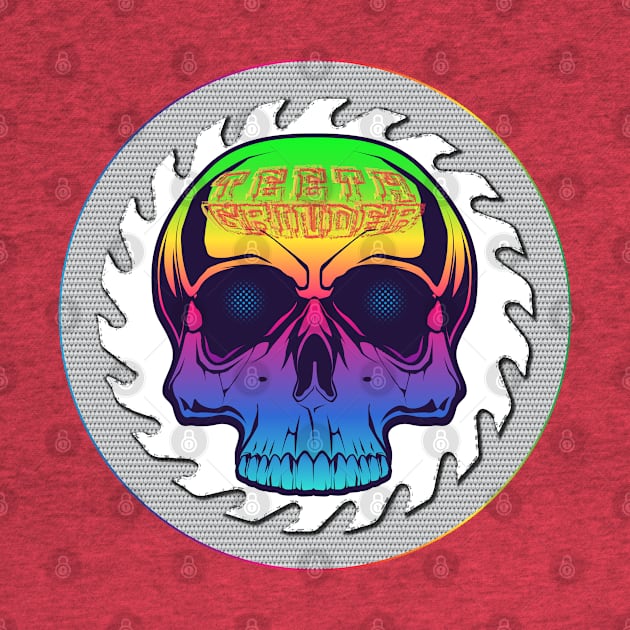 Teethgrinder Spectrum Skull by Persius Vagg